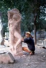 <p><strong>Sardegna Fordongianus (OR) 1996</strong><br /> Simposio Internazionale Scultura su Pietra Trachite Rosa</p>