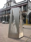 <p><strong>Tultepec (MEXICO)</strong><br /> 2008 XVII Simposio Internacional de Escultura en Acero (acciaio) Inox</p>