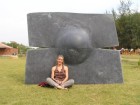 <p><strong>Baroda (INDIA)</strong><br /> 2009 1&deg;International stone Sculpture Symposium - Uttarayan Art Foundation</p>