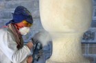 <p><strong>Pescopennataro &ndash; Isernia (IT)</strong><br /> 2010 IV Simposio Int. Scultura&ndash; "Le Favole di Leonardo da Vinci"</p>